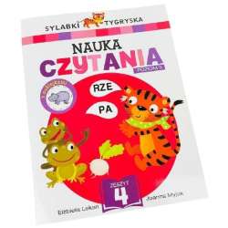 Sylabki Tygryska. Nauka czytania z.4, poziom 3