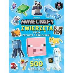 Książeczka Minecraft Zwierzęta Album przygody z naklejkami (GXP-754628) - 1