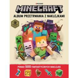 Książka Minecraft Album przetrwania z naklejkami (9788327662804) - 1