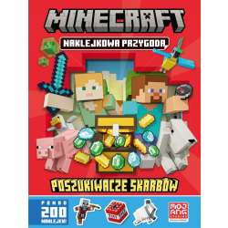 Minecraft Naklejkowa przygoda Poszukiwacze skarbów (9788327671370)