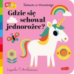 Książeczka Gdzie się schował jednorożec? Akademia Mądrego Dziecka. Zabawa w chowanego (GXP-886070) - 1