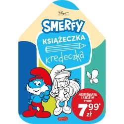 Kolorowanka Smerfy. Książeczka kredeczka (GXP-886080) - 1