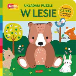 Akademia mądrego dziecka W lesie Układam puzzle - 1