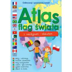 Książka Atlas flag świata z naklejkami i plakatem (9788328043824) - 1