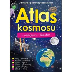 Książka Atlas kosmosu z naklejkami i plakatem (9788328059313) - 1