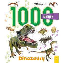 Książeczka 1000 naklejek. Dinozaury (9788328093140) - 1