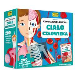 Puzzle 200 elementów Ciało człowieka. Poznawaj, baw się, odkrywaj (GXP-885604)