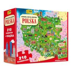 Puzzle Polska. Poznawaj, baw się, odkrywaj (9788328098657) - 1