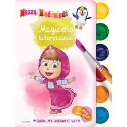 Książka Magiczne kolorowanie Masza i Niedźwiedź Egmont (9788328132009) - 1
