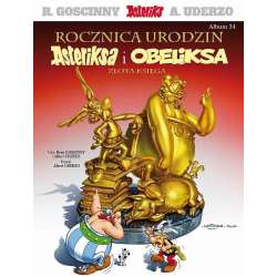 Książka Komiks Asteriks. Rocznica urodzin Asteriksa i Obeliksa. Złota księga (9788328166127)