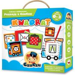 CZUCZU POZNAJĘ Z CzuCzu. KWADRAT -ZESTAW EDUKACYJNY (GXP-518171) - 1