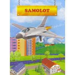 Książeczka Samolot -sztywne kartki - 2