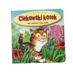 Książeczka Ciekawski kotek -sztywne kartki 16,5cm (JAFI00000074) - 2