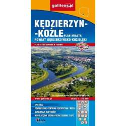 Plan miasta - Kędzierzyn-Koźle (powiat) 1:20 000 - 1