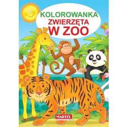 Kolorowanka. Zwierzęta w ZOO - 1