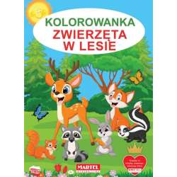 Kolorowanka. Zwierzęta w lesie