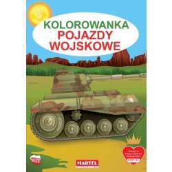 Kolorowanka Pojazdy wojskowe