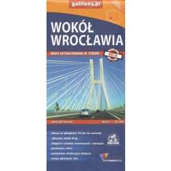 Mapa turystyczna - Wokół Wrocławia 1:50 000