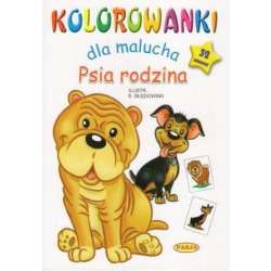 Kolorowanki dla malucha. Psia rodzina - 1