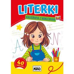 Literki - kaligrafia z naklejkami