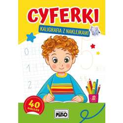 Cyferki - kaligrafia z naklejkami