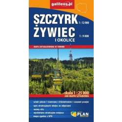 Mapa sztabowa - Szczyrk, Żywiec i okolice 1:25 000