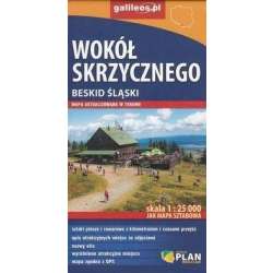 Mapa sztabowa - Wokół Skrzycznego 1:25 000