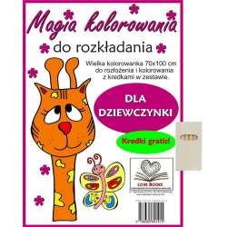 Magia kolorowania do rozkładania. Dla dziewczynki