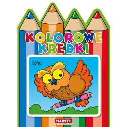 Kolorowe kredki - Sowa - 1
