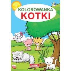 Kolorowanka. Kotki