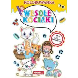 Kolorowanka. Wesołe kociaki