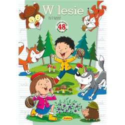 W lesie. 48 naklejek