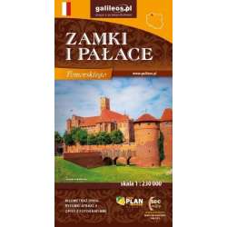 Zamki i pałace w. pomorskiego 1:230 000