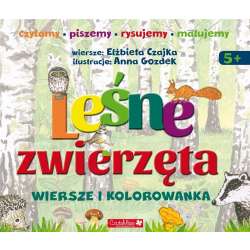 Leśne zwierzęta. Wiersze i kolorowanki