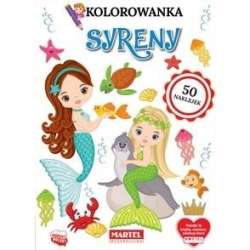 Kolorowanka Syreny z naklejkami - 1