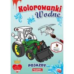 Kolorowanka wodna Pojazdy - 1