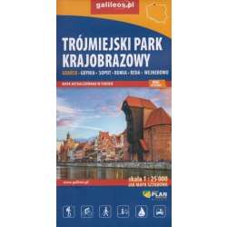 Mapa - Trójmiejski Park Krajobrazowy 1:25 000