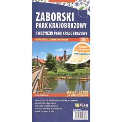 Mapa turyst. - Zaborski Park Krajobrazowy 1:25 000