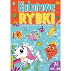 Kolorowe rybki z naklejkami (9788366651838) - 1