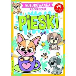 Kolorowanka ze wzorem. Pieski (9788366651968) - 1