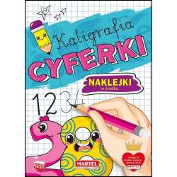 Kaligrafia. Cyferki z naklejkami