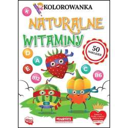 Kolorowanka z naklejkami Naturalne witaminy - 1