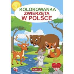 Kolorowanka Zwierzęta w Polsce - 1