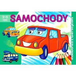 Samochody. Malowanka z wierszykami 3-6 lat