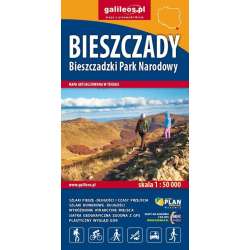 Bieszczady, Bieszczadzki Park Narodowy 1:50 000