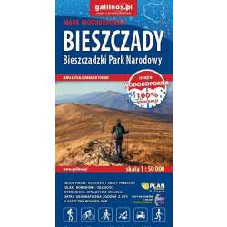 Map tur. syntet. - Bieszczady - Bieszczadzki PN