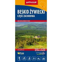 Beskid Żywiecki, cz. zach. Mapa turyst. 1:25 000 - 1