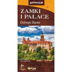 Mapa - Zamki i pałace Dolnego Śląska 1:250 000 - 1