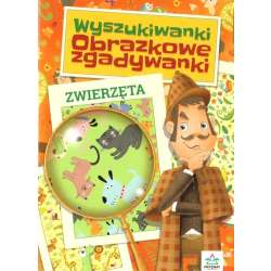 Wyszukiwanki obrazkowe zgadywanki. Zwierzęta w.2 - 1