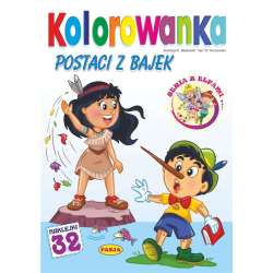 Kolorowanka. Postaci z bajek